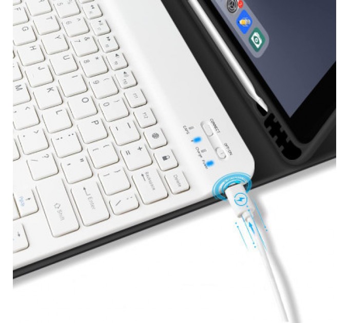 BeCover Чохол до планшета BeCover Keyboard Apple iPad 10.9" 2022 Black (711139)