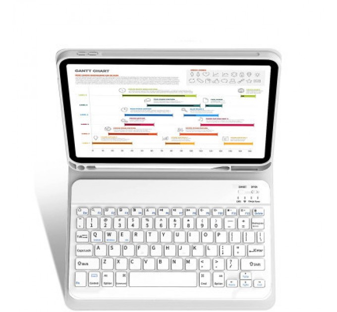 BeCover Чохол до планшета BeCover Keyboard Apple iPad 10.9" 2022 Gray (711140)