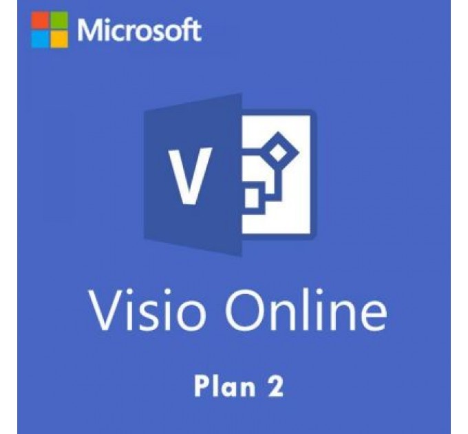 Microsoft Офісний додаток Microsoft Visio Plan 2 P1Y Annual License (CFQ7TTC0HD32_0002_P1Y_A)