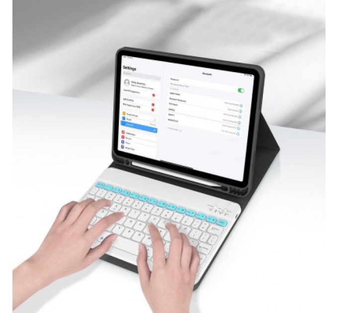 BeCover Чохол до планшета BeCover Keyboard Apple iPad Air (4/5) 2020/2022 10.9" Black (711144)