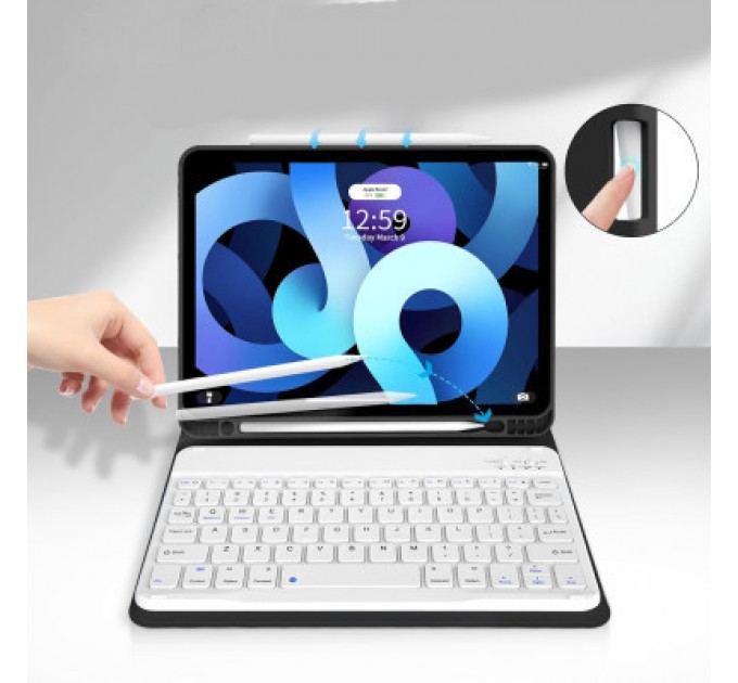 BeCover Чохол до планшета BeCover Keyboard Apple iPad Air (4/5) 2020/2022 10.9" Black (711144)