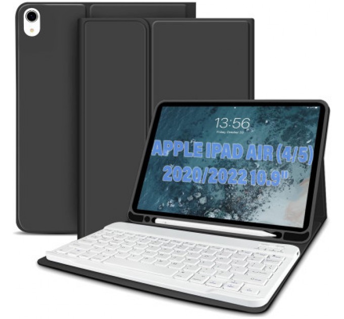 BeCover Чохол до планшета BeCover Keyboard Apple iPad Air (4/5) 2020/2022 10.9" Black (711144)