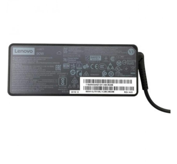 Lenovo Блок живлення до ноутбуку Lenovo 90W 20V, 4.5A, роз'єм 5.5/2.5 (ADLX90NLC3A / A40382)