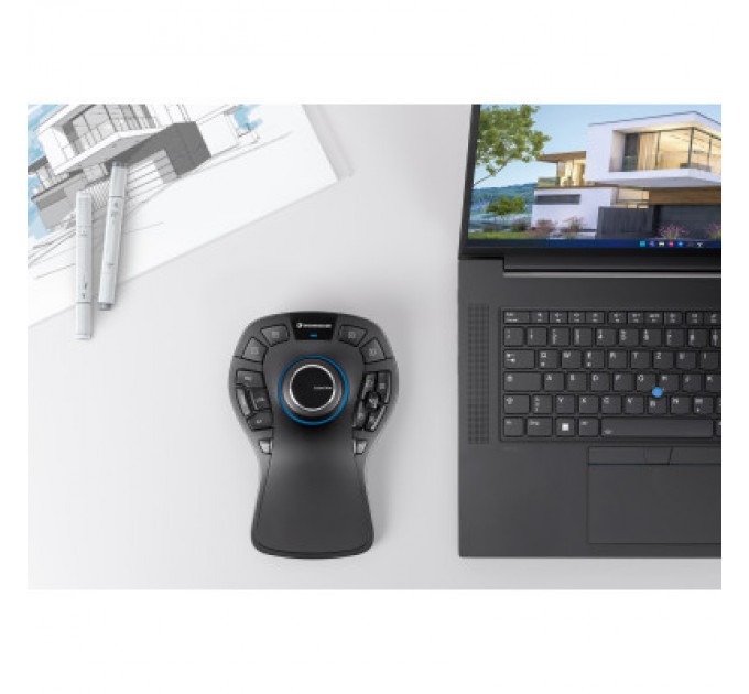 3DConnexion Мишка 3DConnexion Spacemouse Pro Wireless Bluetooth Edition (3DX-700119)