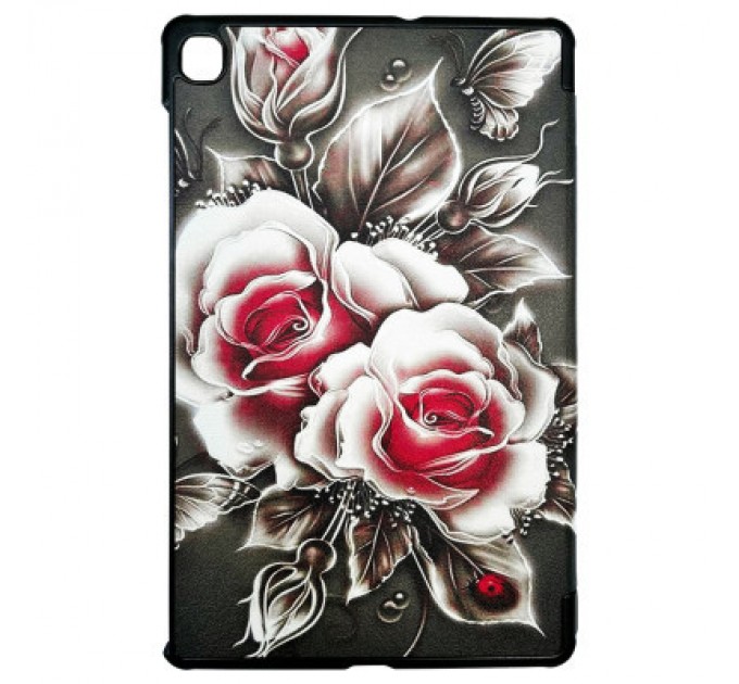 BeCover Чохол до планшета BeCover Smart Case Samsung Tab S6 Lite (2024) 10.4" P620/P625/P627 Black Rose (711286)