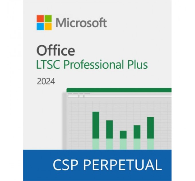 Microsoft Офісний додаток Microsoft Office LTSC Professional Plus 2024 Commercial Software, Perpetual (DG7GMGF0PN5F_0002)