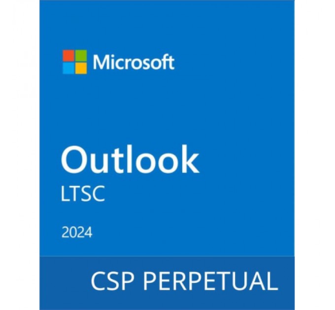 Microsoft Офісний додаток Microsoft Outlook LTSC 2024 Commercial Software, Perpetual (DG7GMGF0PN5V_0001)