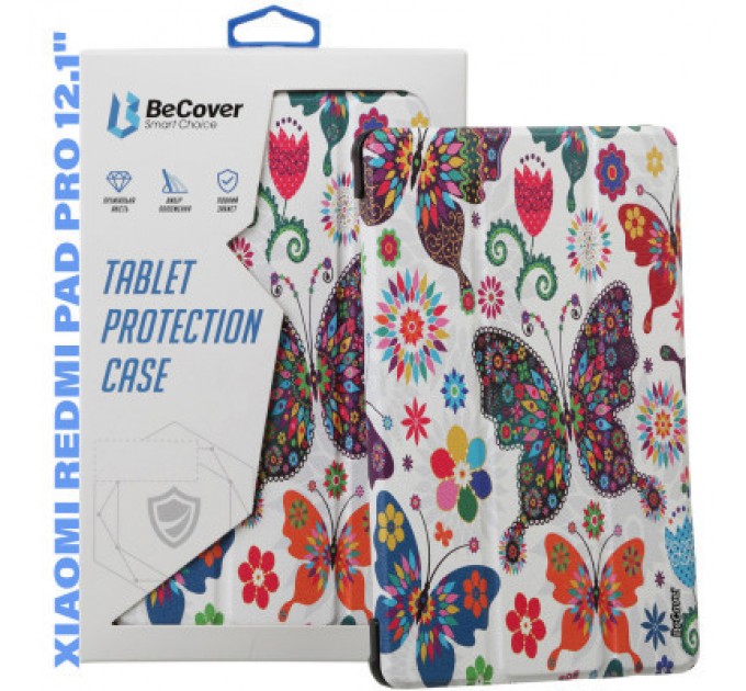 BeCover Чохол до планшета BeCover Smart Case Xiaomi Redmi Pad Pro 12.1'' Butterfly (711306)