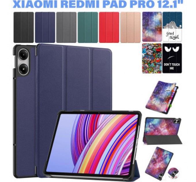 BeCover Чохол до планшета BeCover Smart Case Xiaomi Redmi Pad Pro 12.1'' Deep Blue (711297)