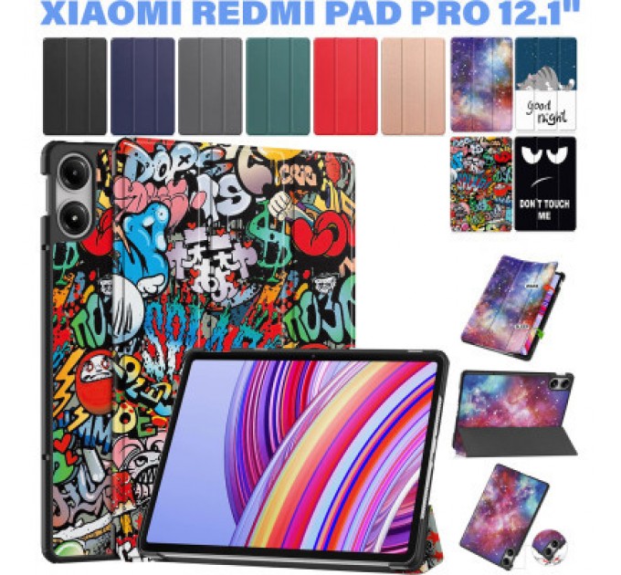 BeCover Чохол до планшета BeCover Smart Case Xiaomi Redmi Pad Pro 12.1'' Graffiti (711308)