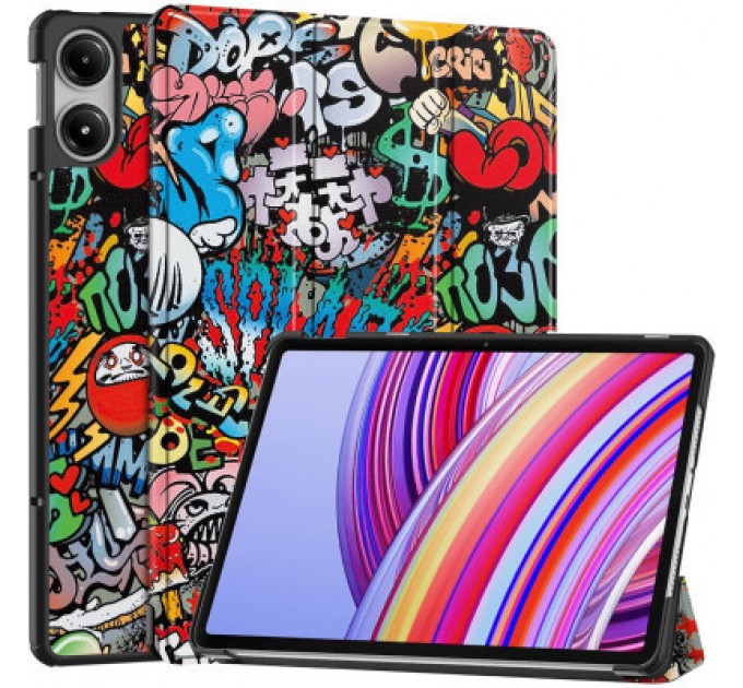 BeCover Чохол до планшета BeCover Smart Case Xiaomi Redmi Pad Pro 12.1'' Graffiti (711308)