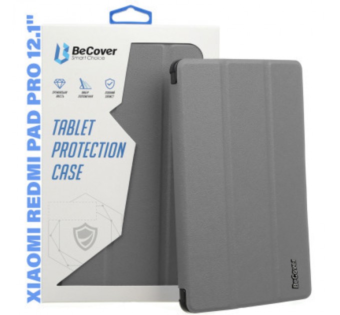 BeCover Чохол до планшета BeCover Smart Case Xiaomi Redmi Pad Pro 12.1'' Gray (711302)