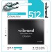 Wibrand Накопичувач SSD 2.5" 512GB Caiman Wibrand (WI2.5SSD/CA512GBST)