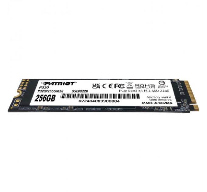 Patriot Накопичувач SSD M.2 2280 256GB Patriot (P320P256GM28)