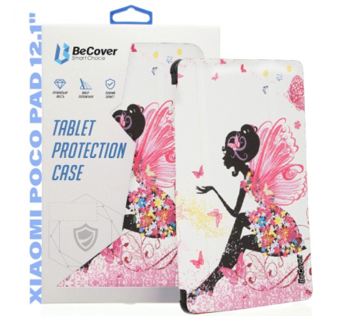 BeCover Чохол до планшета BeCover Smart Case Xiaomi Poco Pad 12.1" Fairy (711570)