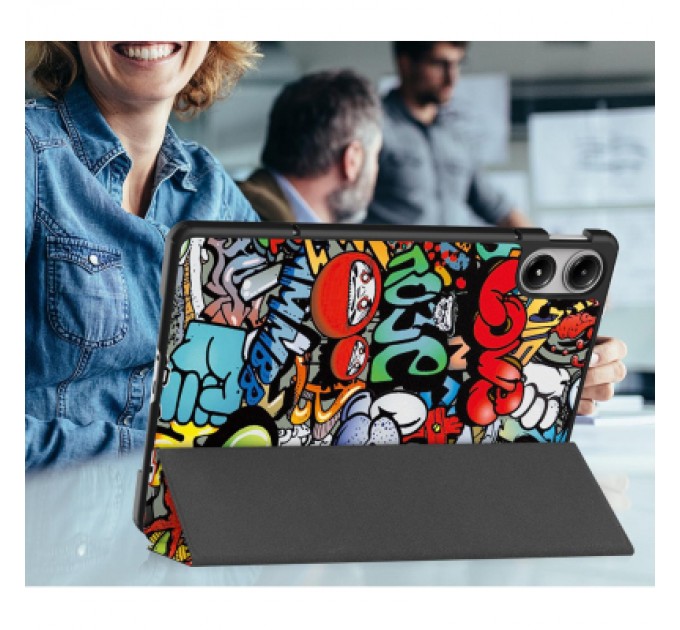 BeCover Чохол до планшета BeCover Smart Case Xiaomi Poco Pad 12.1" Graffiti (711569)