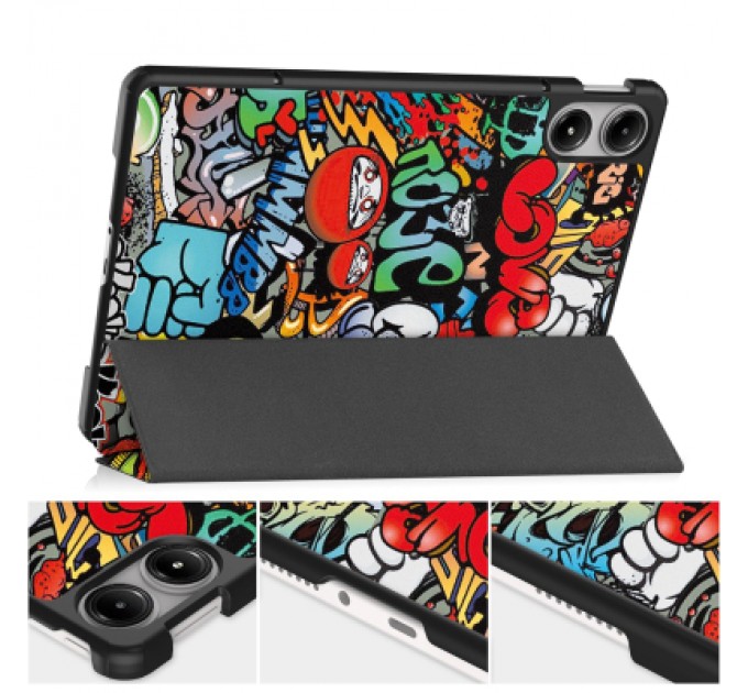 BeCover Чохол до планшета BeCover Smart Case Xiaomi Poco Pad 12.1" Graffiti (711569)