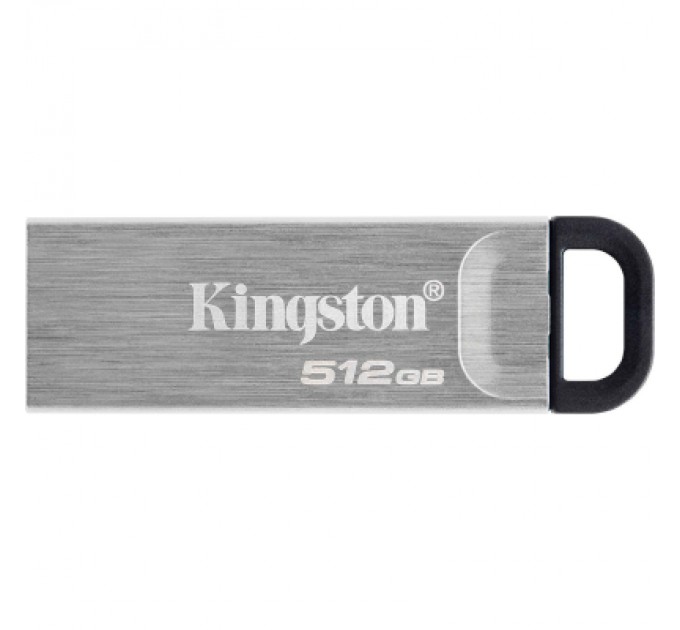 Kingston USB флеш накопичувач Kingston 512GB DataTraveler Kyson Silver/Black USB 3.2 (DTKN/512GB)