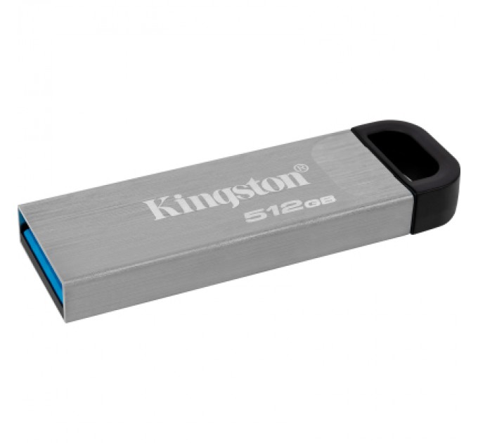 Kingston USB флеш накопичувач Kingston 512GB DataTraveler Kyson Silver/Black USB 3.2 (DTKN/512GB)