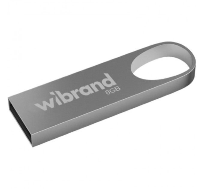 Wibrand USB флеш накопичувач Wibrand 8GB Irbis Silver USB 2.0 (WI2.0/IR8U3S)