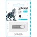 Wibrand USB флеш накопичувач Wibrand 8GB Irbis Silver USB 2.0 (WI2.0/IR8U3S)
