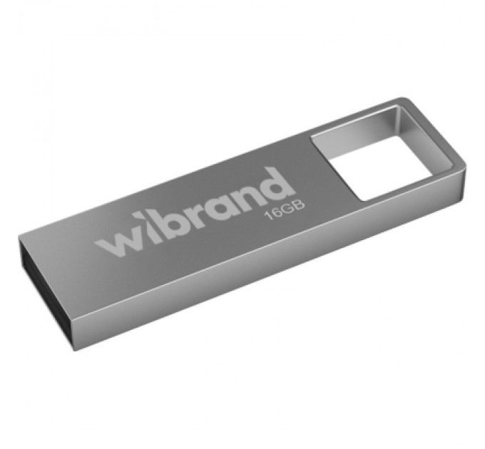 Wibrand USB флеш накопичувач Wibrand 16GB Shark Silver USB 2.0 (WI2.0/SH16U4S)