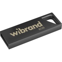 USB флеш накопичувач Wibrand 8GB Stingray Grey USB 2.0 (WI2.0/ST8U5G)