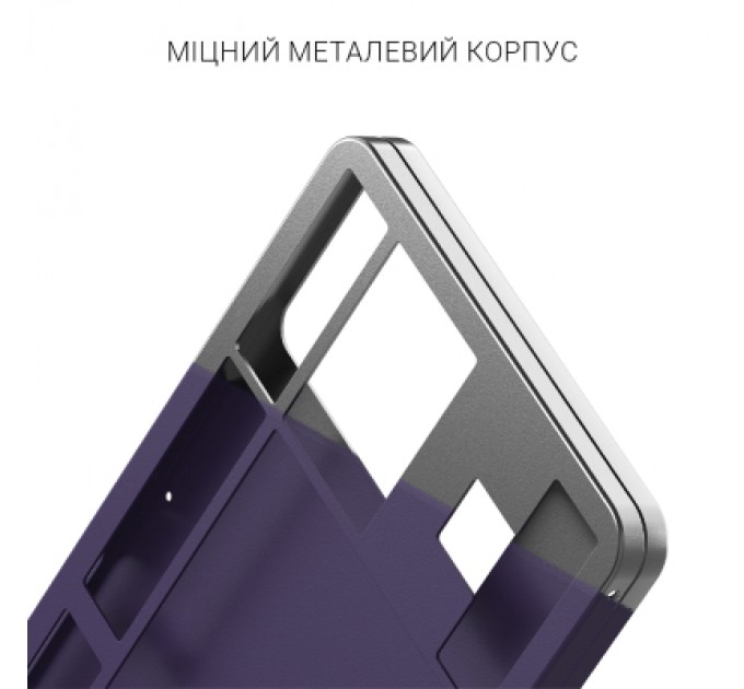 Dark Project Клавіатура Dark Project ALU87 Celestial ABS RGB Mech G3MS Voidstone USB Violet (DPKB_VIOLET_87_ANSI_UA)