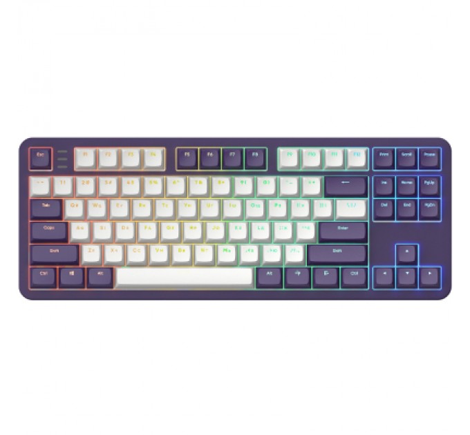 Dark Project Клавіатура Dark Project ALU87 Celestial ABS RGB Mech G3MS Voidstone USB Violet (DPKB_VIOLET_87_ANSI_UA)