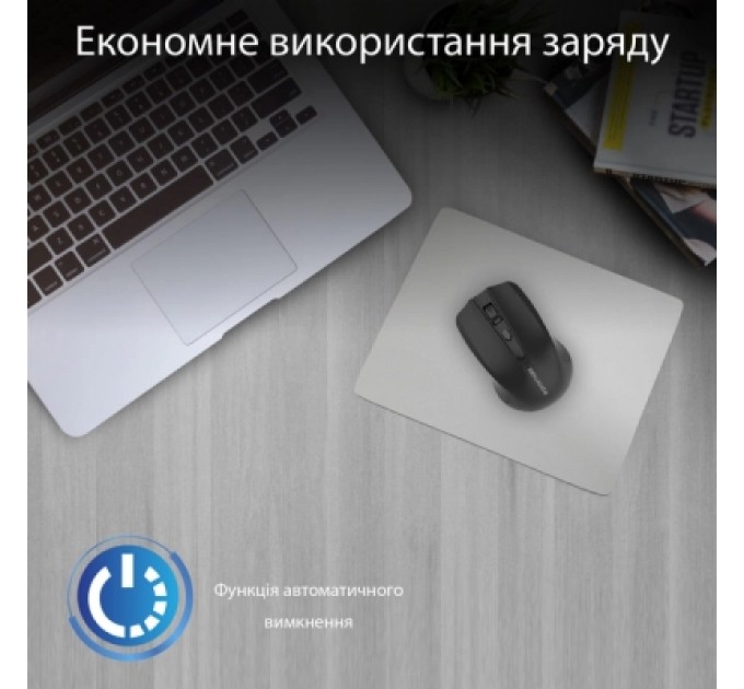 Promate Мишка Promate Clix-8 Wireless Black (clix-8.black)