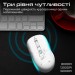 Promate Мишка Promate Samo Wireless/Bluetooth White (samo.white)