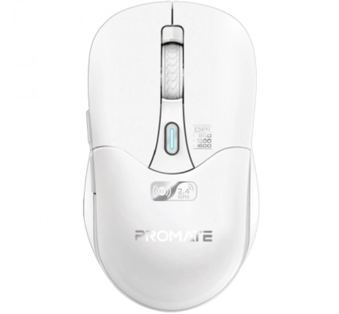 Promate Мишка Promate Samo Wireless/Bluetooth White (samo.white)