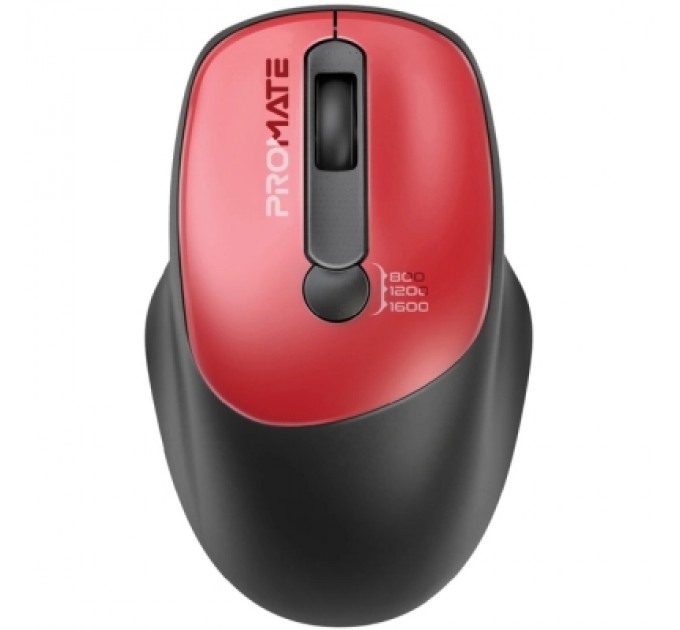 Promate Мишка Promate UniGlide Wireless Red (uniglide.red)