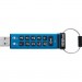 Kingston USB флеш накопичувач Kingston 128GB IronKey Keypad 200 AES-256 Encrypted Blue USB 3.2 (IKKP200/128GB)