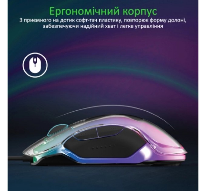 Vertux Мишка Vertux Phoenix USB Black (phoenix.black)