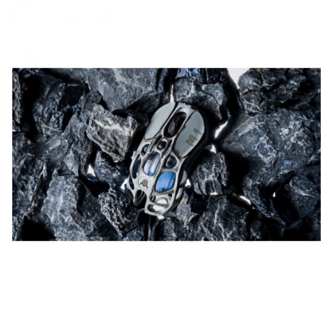 GravaStar Мишка GravaStar Mercury M1 Pro magnesium alloy body BT/WL/USB-A 4K RGB Battle-Worn (GRAVASTARM1PRO_WSM)