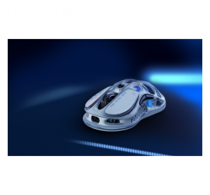 GravaStar Мишка GravaStar Mercury M1 Pro magnesium alloy body BT/WL/USB-A 4K RGB Battle-Worn (GRAVASTARM1PRO_WSM)