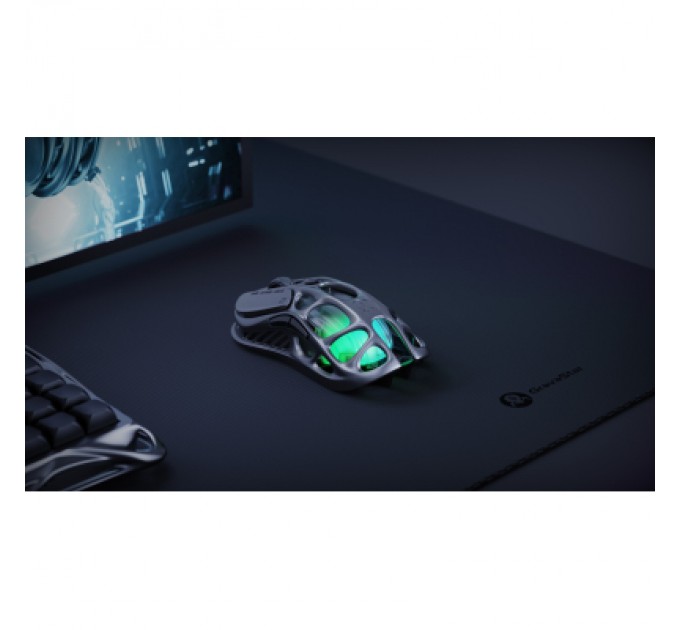 GravaStar Мишка GravaStar Mercury M1 Pro magnesium alloy body BT/WL/USB-A RGB Gunmetal Gray (GRAVASTARM1PRO_GRY)