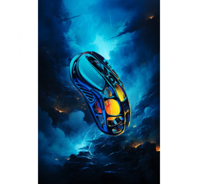 GravaStar Мишка GravaStar Mercury M1 Pro magnesium alloy body BT/WL/USB-A RGB Gunmetal Gray (GRAVASTARM1PRO_GRY)