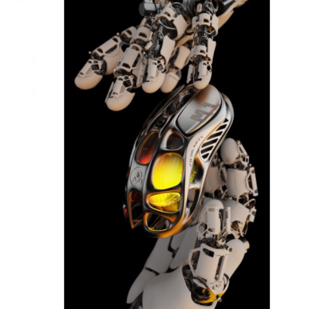 GravaStar Мишка GravaStar Mercury M1 Pro magnesium alloy body BT/WL/USB-A RGB Gunmetal Gray (GRAVASTARM1PRO_GRY)