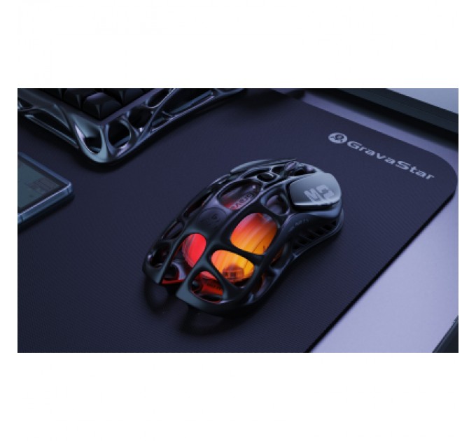 GravaStar Мишка GravaStar Mercury M2 BT/WL/USB-A RGB Black (GRAVASTARM2_BLK)