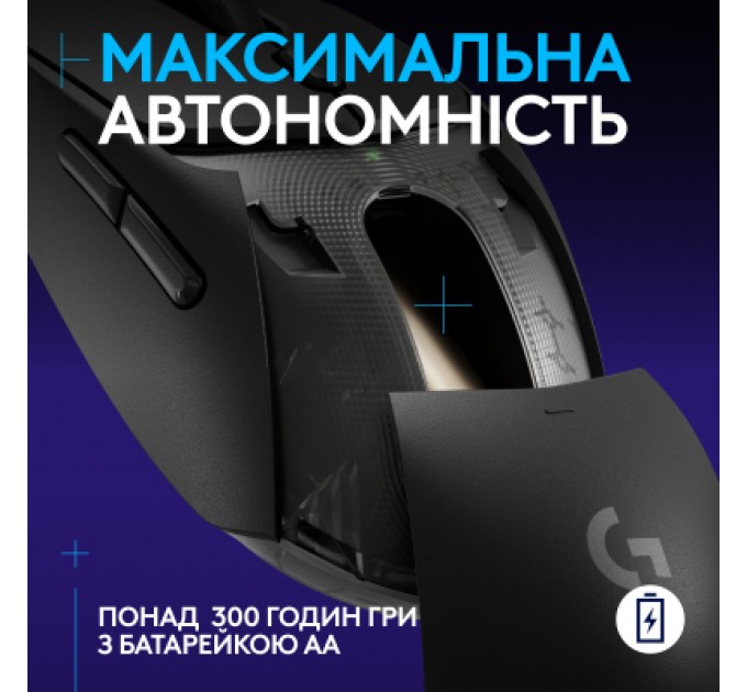 Logitech Мишка Logitech G309 Lightspeed Wireless/Bluetooth Black (910-007199)