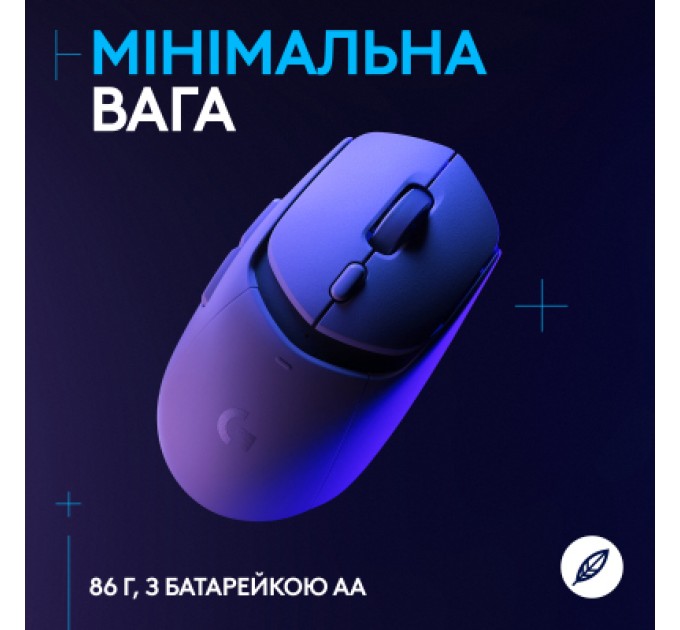 Logitech Мишка Logitech G309 Lightspeed Wireless/Bluetooth White (910-007207)