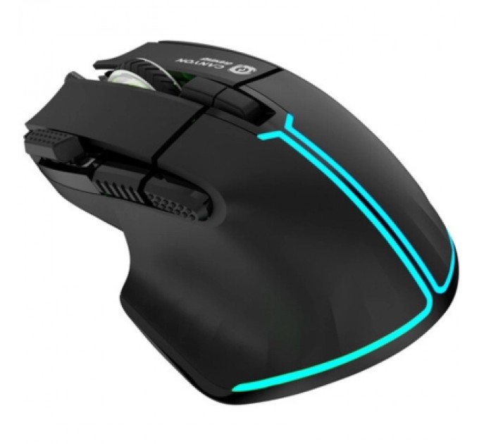 Canyon Мишка Canyon Fortnax GM-636 RGB USB Black (CND-SGM636B)