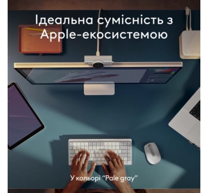 Logitech Мишка Logitech MX Anywhere 3S для MAC Wireless Pale Grey (910-006946)