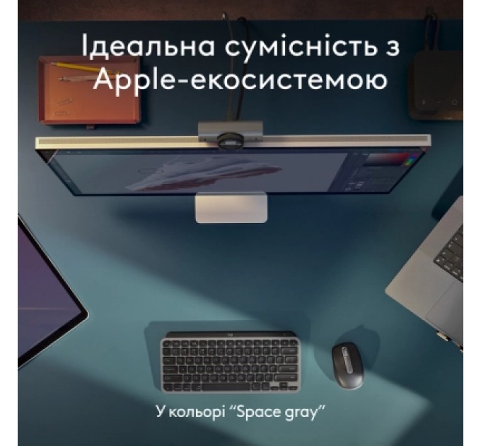 Logitech Мишка Logitech MX Anywhere 3S для MAC Wireless Space Grey (910-006947)
