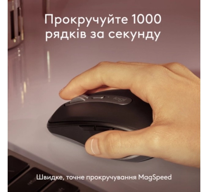 Logitech Мишка Logitech MX Anywhere 3S для MAC Wireless Space Grey (910-006947)