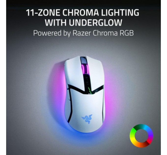 Razer Мишка Razer Cobra Pro Wireless White (RZ01-04660200-R3G1)