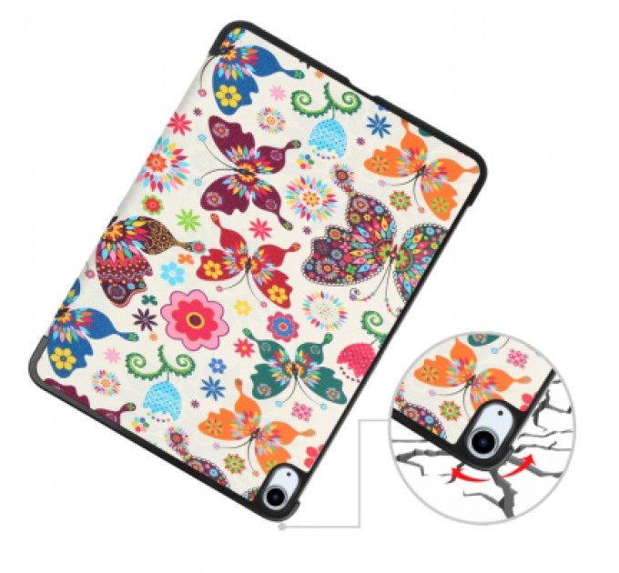 BeCover Чохол до планшета BeCover Smart Case Apple iPad Air 11" M2 2024 Butterfly (711599)