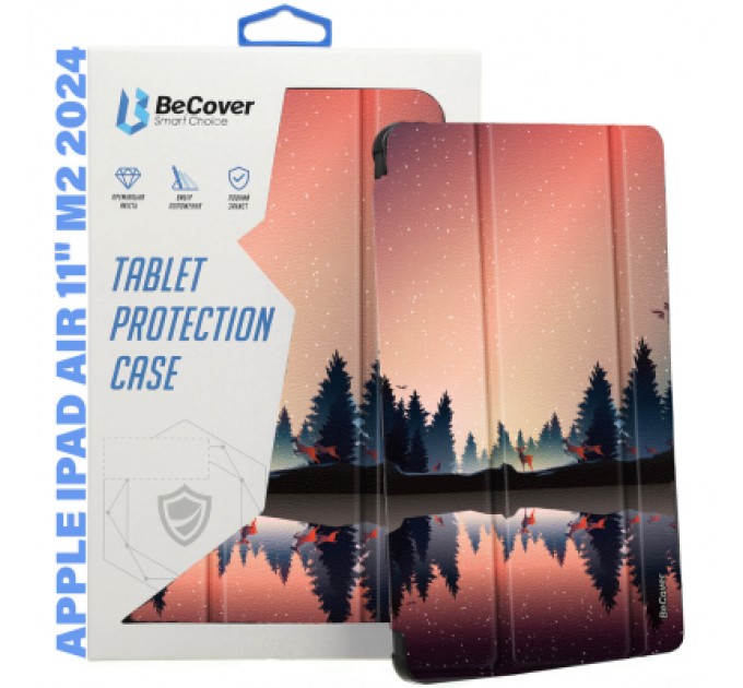 BeCover Чохол до планшета BeCover Smart Case Apple iPad Air 11" M2 2024 Dusk (711600)